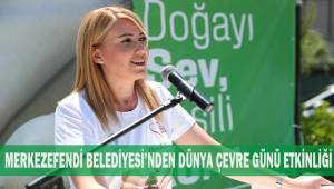 MERKEZEFENDİ BELEDİYESİ'NDEN DÜNYA ÇEVRE GÜNÜ ETKİNLİĞİ