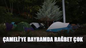 Çameli’nin doğal kliması ziyaretçilere huzur veriyor