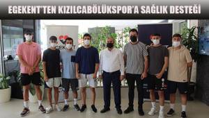 Egekent’ten Kızılcabölükspor’a sağlık desteği