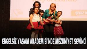 ENGELSİZ YAŞAM AKADEMİSİ’NDE MEZUNİYET SEVİNCİ