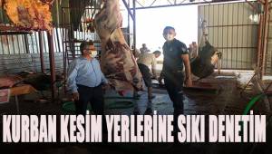 Kurban kesim yerlerine sıkı denetim