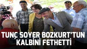 TUNÇ SOYER BOZKURT’TUN KALBİNİ FETHETTİ