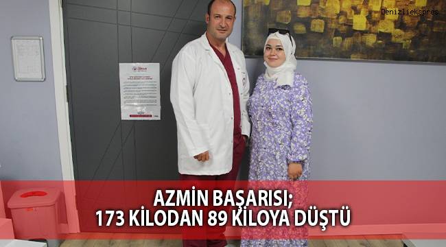 Azmin başarısı; 173 kilodan 89 kiloya düştü