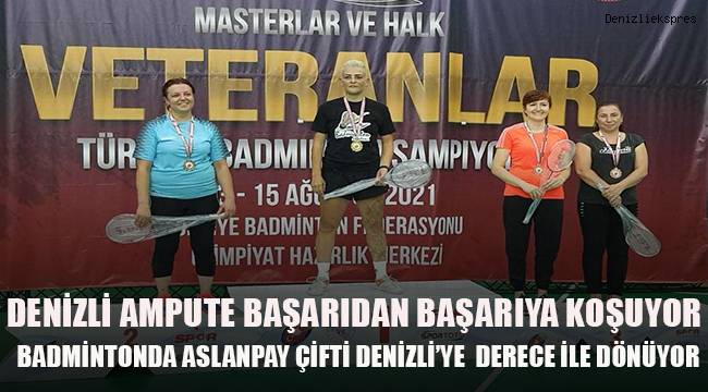 Denizli Ampute Takımı Türkiye'de,