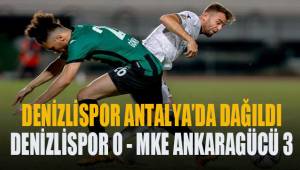 TFF 1. Lig: Denzilispor: 0 - MKE Ankaragücü: 3 (Maç sonucu)