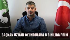 Denizlispor’dan oyunculara 5 bin TL prim