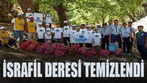 İsrafil Deresi temizlendi