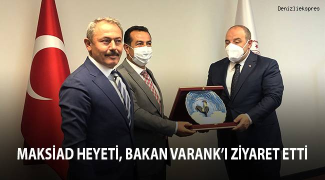 MAKSİAD heyeti, Bakan Varank’ı ziyaret etti
