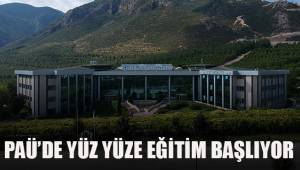 PAÜ’de Eğitim Yüz Yüze Yapılacak