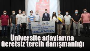 Üniversite adaylarına ücretsiz tercih danışmanlığı