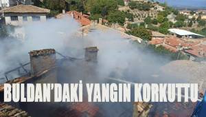 Ahşap binaların bulunduğu mahallede faciadan dönüldü