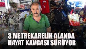 Ayakkabı tamircisi, 3 metrekare dükkanda geçimini sağlıyor