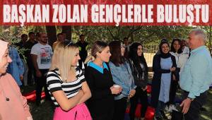 Başkan Zolan gençlerle buluştu