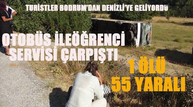 Bodrum'dan aldığı Ukraynalı turistleri Denizli'ye getiriyordu
