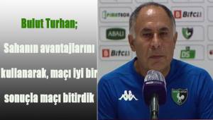 Bulut Turhan; Sahanın avantajlarını kullanarak iyi bir sonuçla maçı bitirdik