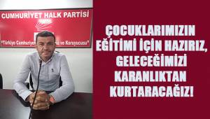 ÇOCUKLARIMIZIN EĞİTİMİ İÇİN HAZIRIZ, GELECEĞİMİZİ KARANLIKTAN KURTARACAĞIZ!