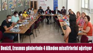 Denizli, Erasmus günlerinde 4 ülkeden misafirlerini ağırlıyor