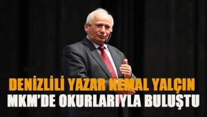 DENİZLİLİ YAZAR KEMAL YALÇIN MKM’DE OKURLARIYLA BULUŞTU