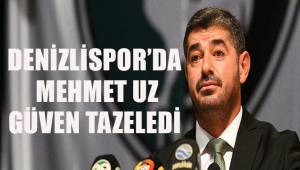 Denizlispor’da Mehmet Uz yeniden başkan