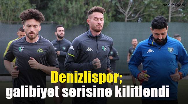 Denizlispor galibiyet serisine kilitlendi