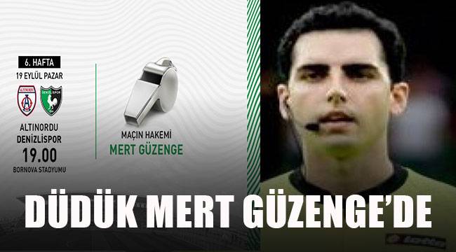 Denizlispor maçının hakemi belli oldu