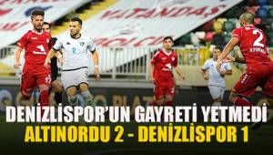 Ege derbisinde kazanan Altınordu oldu