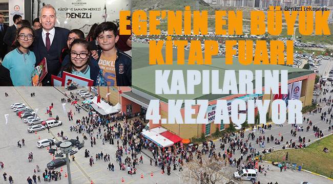 Ege'nin en büyük kitap fuarı kapılarını 4. kez açıyor