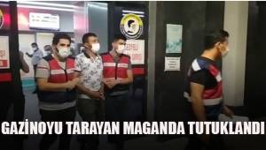 Gazinoyu tarayan maganda tutuklandı