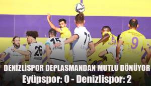 TFF 1. Lig: Eyüpspor: 0 - Denizlispor: 2