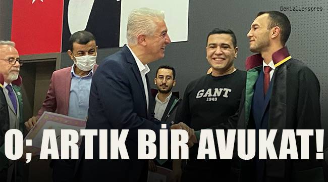 Mustafa Can Yalçın, yeminini etti, cüppesini giydi