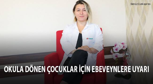 Okula dönen çocuklar için ebeveynlere uyarı