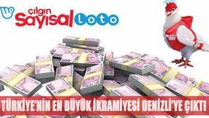 Türkiye'nin en iyi ikramiyesi Denizli'ye çıktı