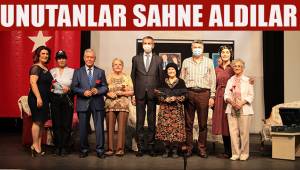 Unutanlar için sahne aldılar