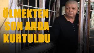 Yanan evde mahsur kalan kadın, kapı açılmayınca az daha ölüyordu