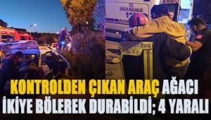 Yenişehir'de kaza; 4 yaralı