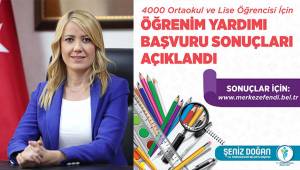 4 BİN ÖĞRENCİYE 3 MİLYON 840 BİN TL ÖĞRENİM YARDIMI