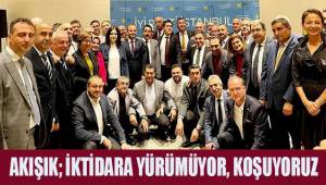 Akışık; iktidara yürümüyor, koşuyoruz