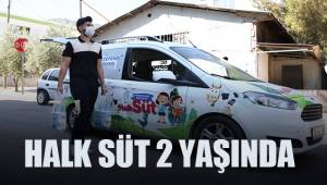 Aylık 7 bin 500 Merkezefendili halk süt içiyor