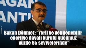 Bakan Dönmez: