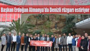Başkan Erdoğan Almanya'da Denizli rüzgarı estiriyor