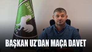 Başkan Uz'dan maça davet