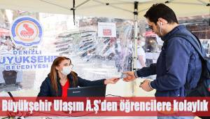 Büyükşehir Ulaşım A.Ş'den öğrencilere kolaylık