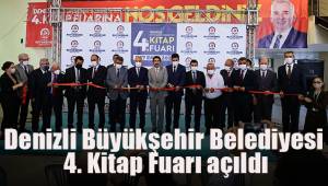 Denizli Büyükşehir Belediyesi 4. Kitap Fuarı açıldı