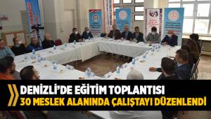 Denizli’de mesleki eğitim çalıştayı düzenlendi