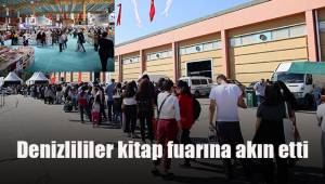 Denizlililer kitap fuarına akın etti