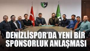 Denizlispor'da yeni bir reklam anlaşması