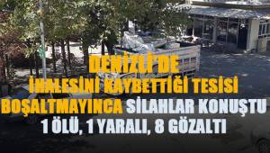 İhalesini kaybettiği tesisi boşaltmayınca canından oldu