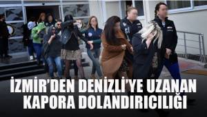 İzmir'den Denizli'ye uzanan dolandırıcılık operasyonu: 24 gözaltı