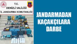 Jandarmadan kaçakçılara darbe