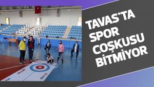 Tavas'ta spor coşkusu bitmiyor